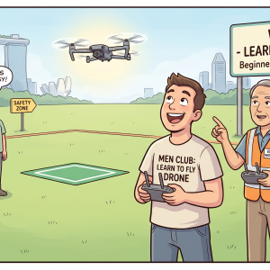 男士俱乐部：学习无人机飞行<br /> Men Club: Learn To Fly Drone<br />(Nanyang Polytechnic)